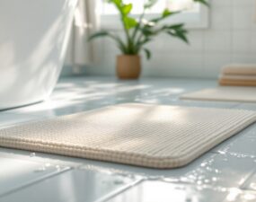 Éviter de glisser avec un tapis de bain : astuces et conseils
